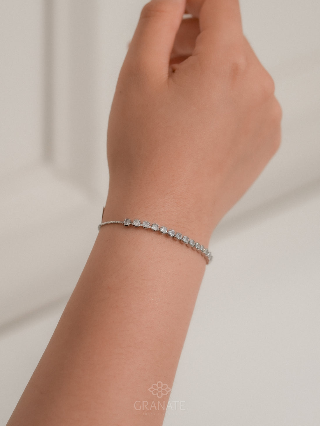 Pulsera Tennis Ajustable