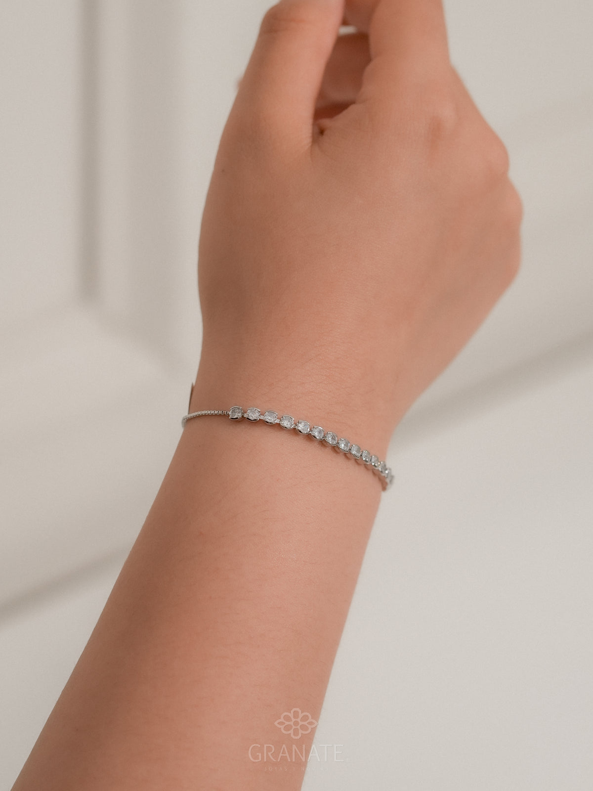 Pulsera Tennis Ajustable