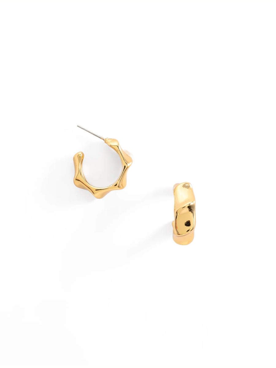 Aretes Ondulados Chico