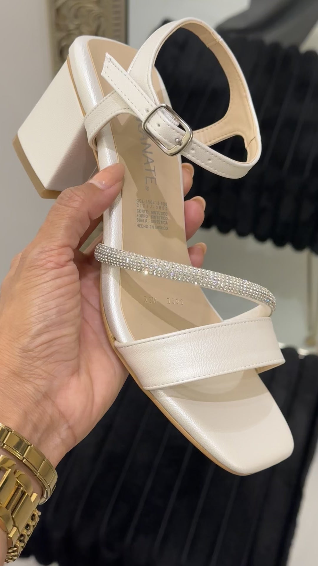Zapatillas Melina - Perla