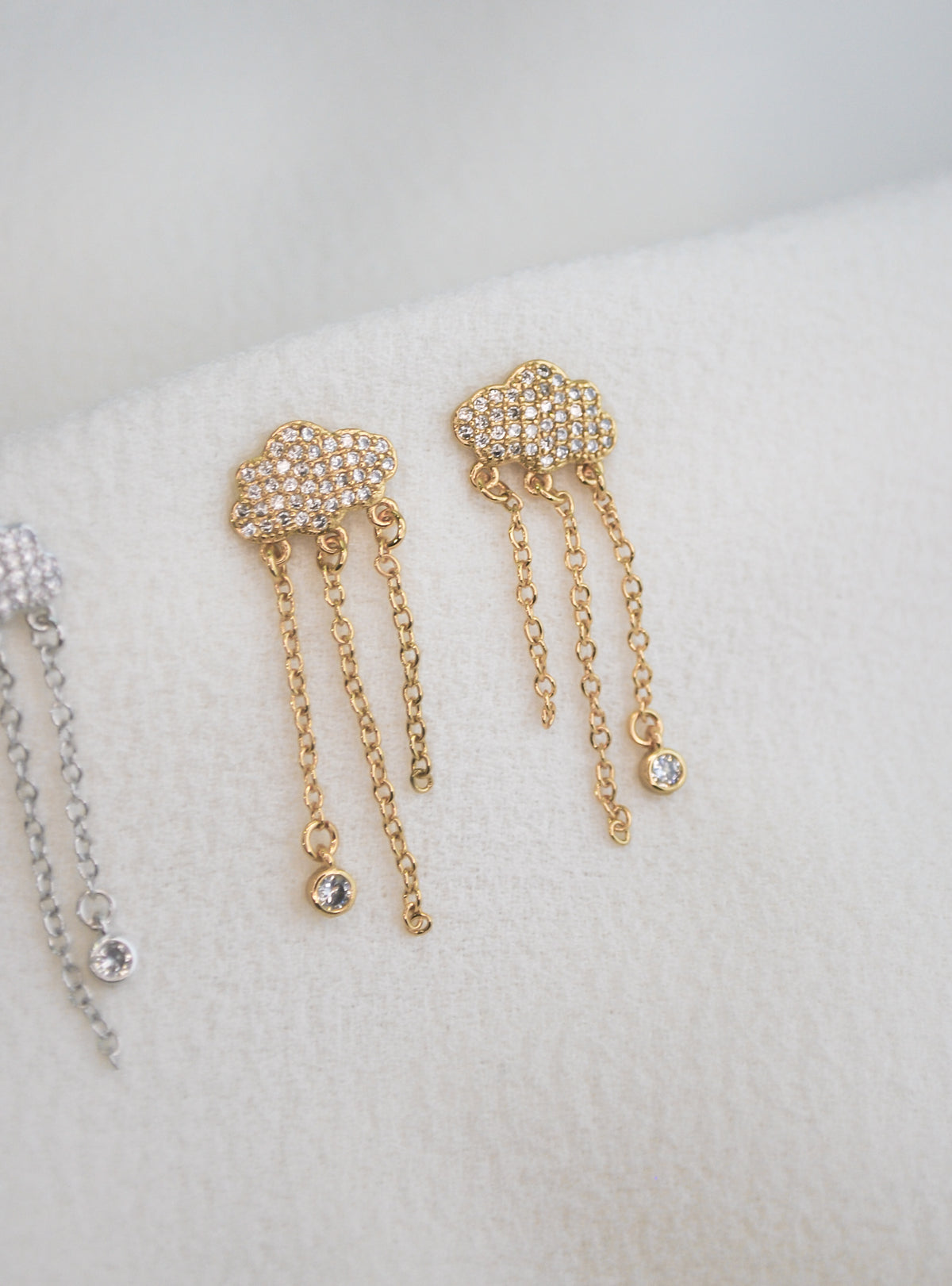 Aretes Nube Dorada
