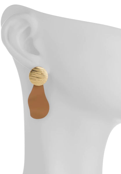 Aretes Golden Moka